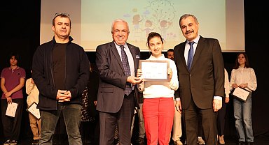 Bursa Nilüfer'in hikayesi çocukların fırçasında hayat buldu