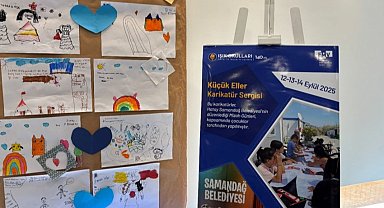 Çocukların çizgileri iki şehir arasında umut köprüsü kurdu