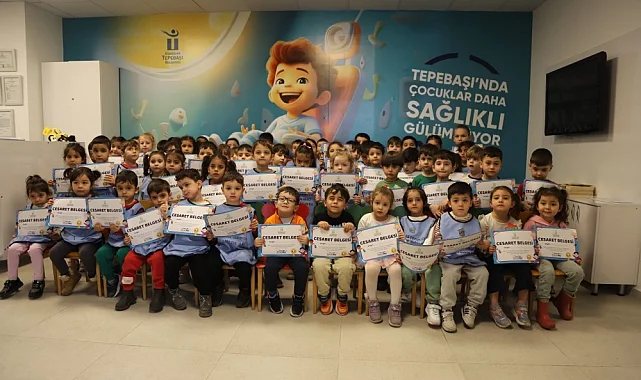 Eskişehir'de miniklere diş sağlığı eğitimi