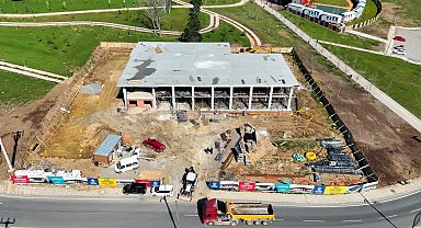 Gebze İtfaiye Hizmet Binası şekilleniyor