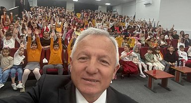 İpsala'da çocuklara sinema keyfi