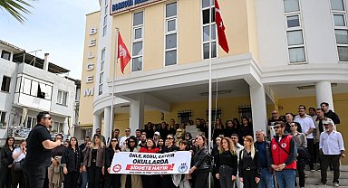 İzmir Bornova'dan okullarda şiddete karşı tek ses!