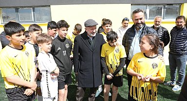 Kayseri Kocasinan'dan futbola önemli hizmet