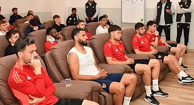 Kayserispor'a moral ziyareti