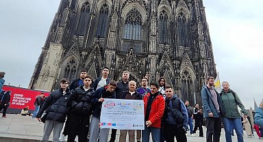 Keşanlı gençler Almanya stajında