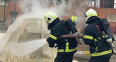 Kocaeli Büyükşehir İtfaiyesi'nden hayat kurtaran eğitimler