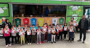 Kocaeli Çayırovalı miniklere 'sıfır atık' bilinci