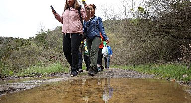 Kocaeli'de 'Bizim Köy'ün rotası Akpınar doğası oldu