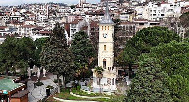 Kocaeli'de tarihi kuleye estetik dokunuş