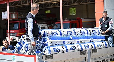 Manisa Büyükşehir'den afetzede üreticilere destek