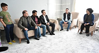 Mudanya'yı yasa boğan acı kayba Büyükşehir'den ziyaret