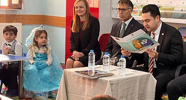 "Okuyan Şehir Ağrı" projesinde anaokulunda masal okudular