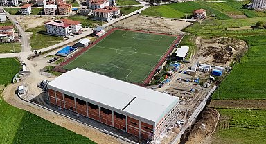 Sakarya Kaynarca'da sportif tesiste sona doğru