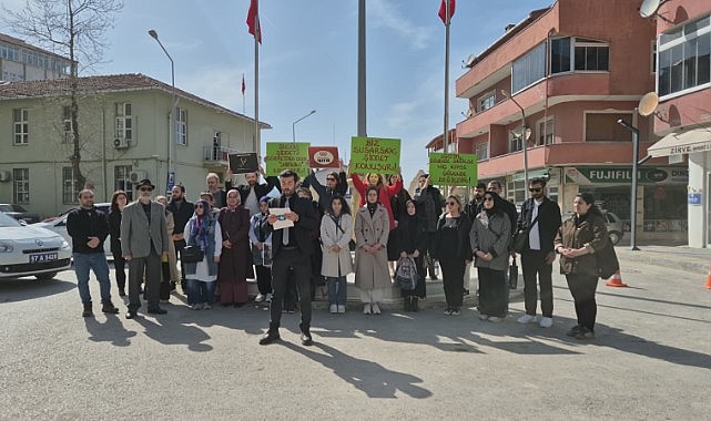 Türkeli'de eğitimcilerden şiddete tepki: