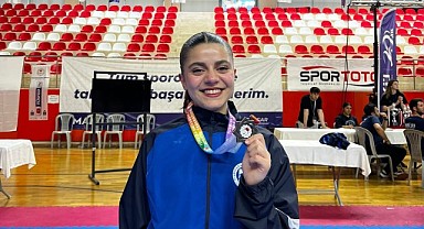 Türkelili sporcu Sıla Taşdan, Türkiye üçüncüsü oldu