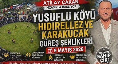 Yusuflu Köyü Hıdırellez ve Karakucak Güreşleri başlıyor