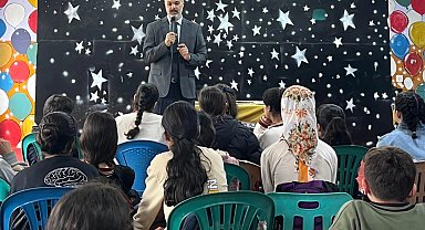 Bismil'de öğrencilere 'Başarıda Arkadaş Seçimi' konferansı