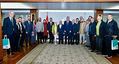Bosna Hersek Dostluk Köprüleri Derneği'nden Büyükkılıç'a ziyaret