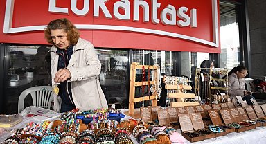 Bursa Osmangazi'de kadının üretim gücü 1 Mayıs'ta sergilendi