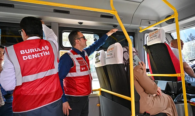 Bursa'da toplu taşıma araçlarında klima denetimi