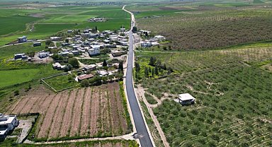 Kırsalda asfalta çalışmalarına devam