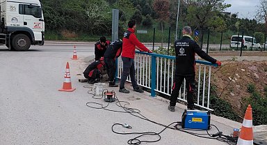 Korkuluklar, Kocaeli Büyükşehir'le pırıl pırıl ve güvenli