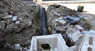 Manisa Saruhanlı'da altyapı yenileniyor