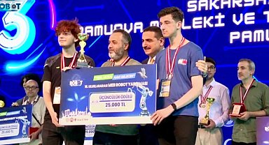 Sakarya'ya robotik alanda Türkiye derecesi