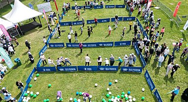Spor Festivali'nde Bursalı özel çocukların mutlu günü