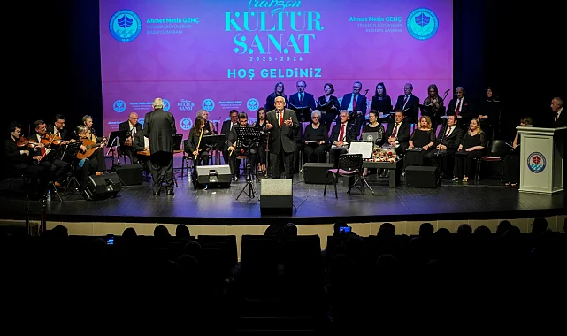 Trabzon Büyükşehir korosu sanatseverleri büyüledi