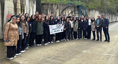 Trabzon'da öğrencilere atık su arıtma eğitimi