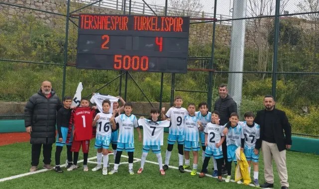 Türkelispor altyapısından deplasmanda çifte zafer