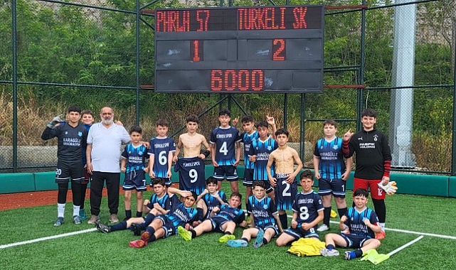 Türkelispor U-13, namağlup liderliğini sürdürüyor