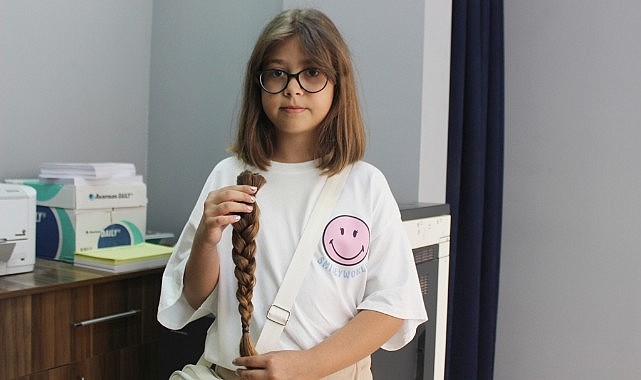 10 yaşındaki Erva'dan anlamlı destek