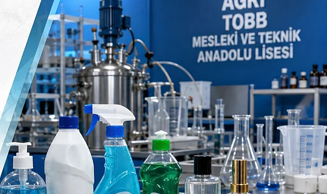 Ağrı TOBB MTAL'de öğrenciler üreterek kazanıyor