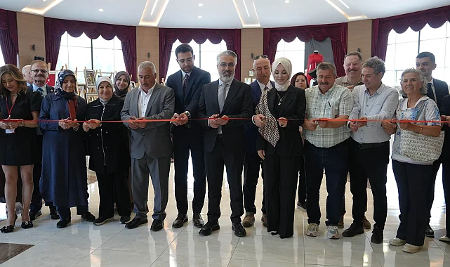 Ankara Keçiören'de Sanat ve Emek Sergisi açıldı