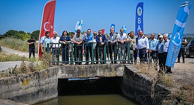Balıkesir'de 13 mahalleye yeniden sulama suyu