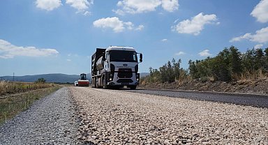 Balıkesir'de Manyas-Susurluk yol çalışması başladı