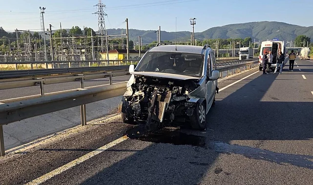 Bilecik Pazaryeri'ndeki trafik kazasında 1 kişi yaralandı