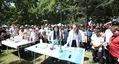 Bursa İnegöl'de Tübitak 4006-C Bilim Festivali coşkusu
