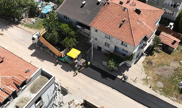 Bursa İnegöl'de yollar yenileniyor