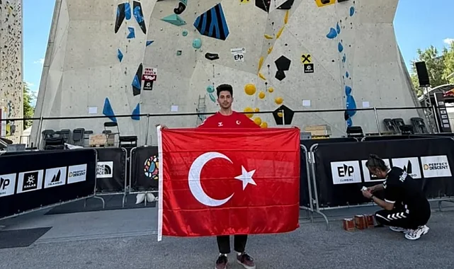 Bursa İnegöllü sporcu Dünya Kupası'nda Türkiye için yarıştı