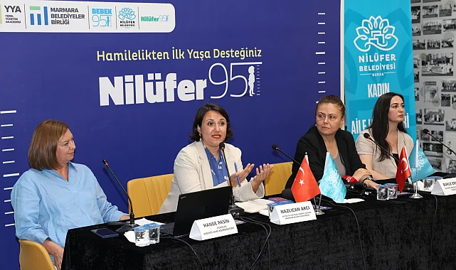 Bursa Nilüfer'de bebekler hayata belediye desteğiyle başlıyor