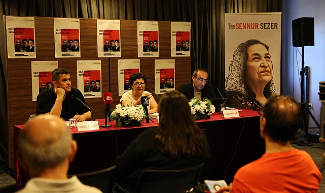Bursa Nilüfer'de yılın yazarı Sennur Sezer'i çalışma arkadaşları anlattı