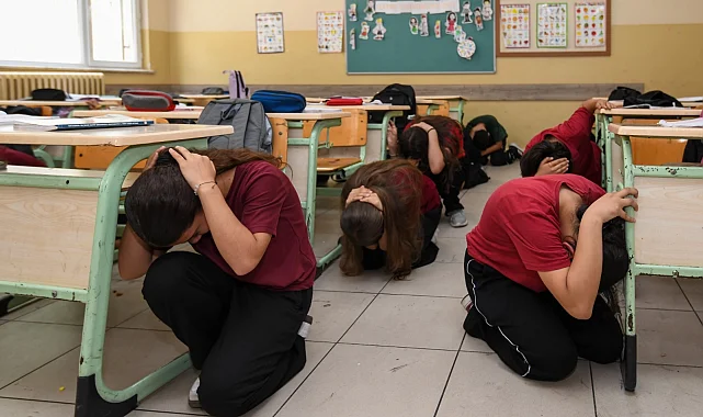 Bursa Osmangazi okullarda afet bilinci eğitimi