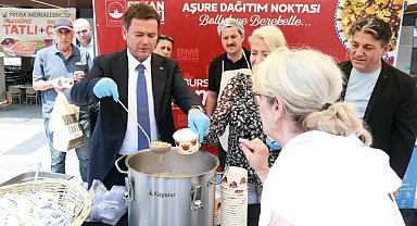 Bursa Osmangazi'de aşureler Başkan Aydın'dan