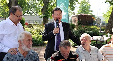 Bursa Osmangazi'de Başkan Aydın Veysel Karani sakinleriyle buluştu