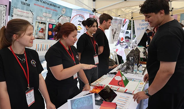 Bursa Osmangazi'de öğrenciler TÜBİTAK 4006-C bilim heyecanını yaşadı