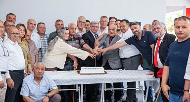 Bursa'da şehit ve gazi babalarına Büyükşehir'den anlamlı ziyaret