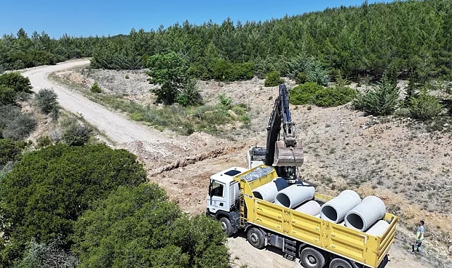 Denizli'de 4 ilçeyi birbirine bağlayan yolda çalışmalar başladı